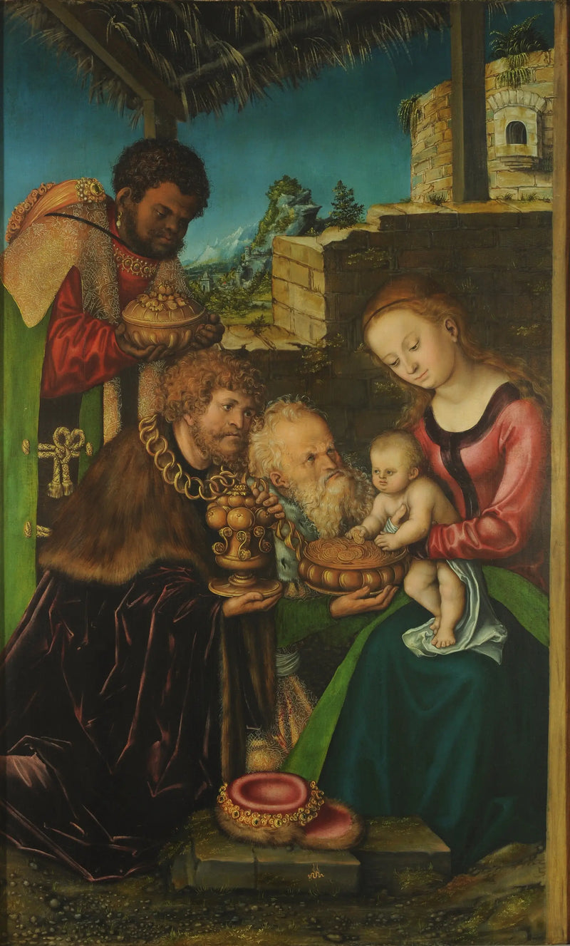 Magi Tapınağı - Lucas Cranach the Elder