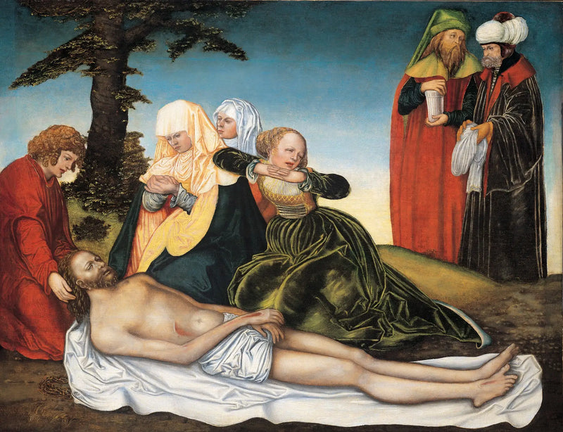 İsa'nın Ölümünden Sonra Ağıt - Lucas Cranach the Elder