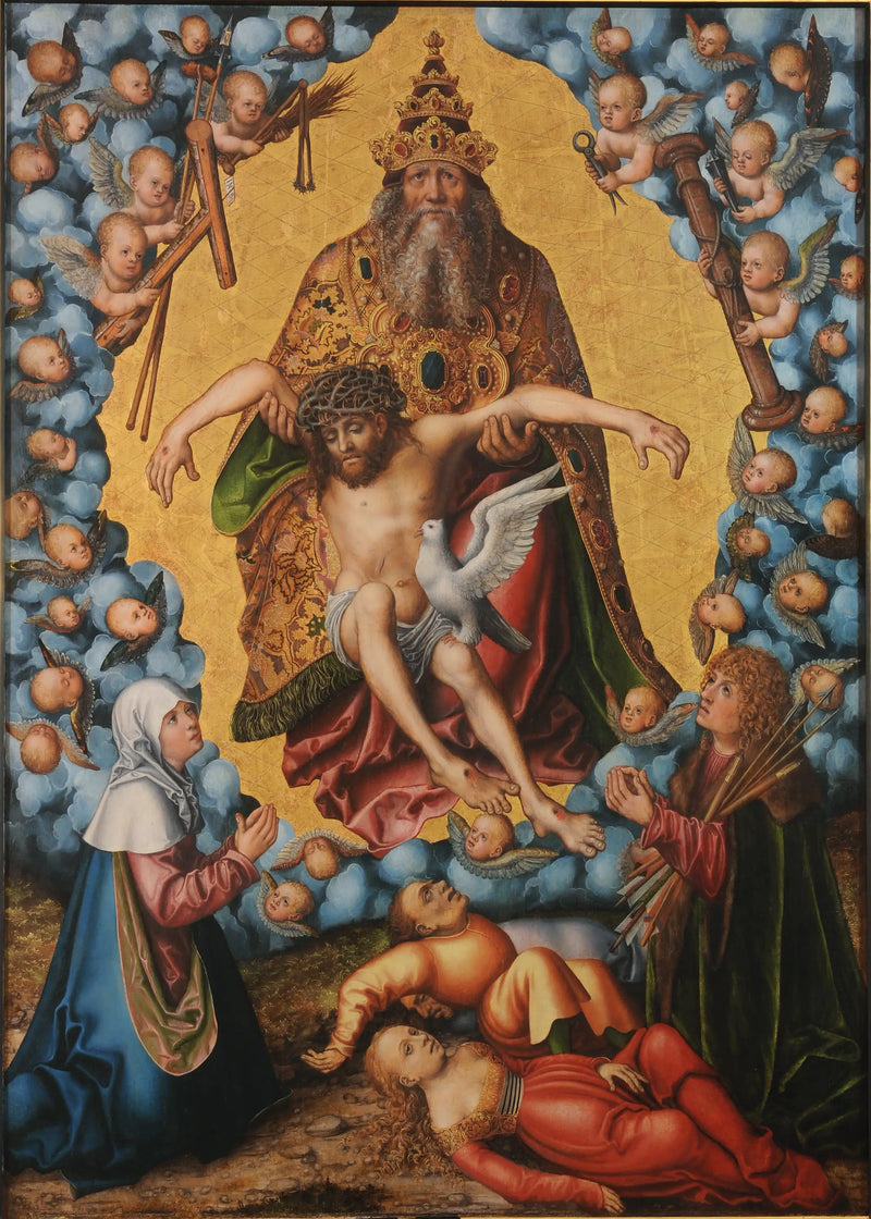 Kutsal Üçleme - Lucas Cranach the Elder