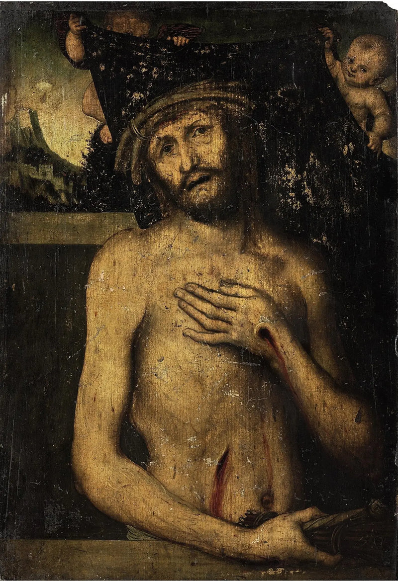 İsa, Acı Çekmiş Adam - Lucas Cranach the Elder