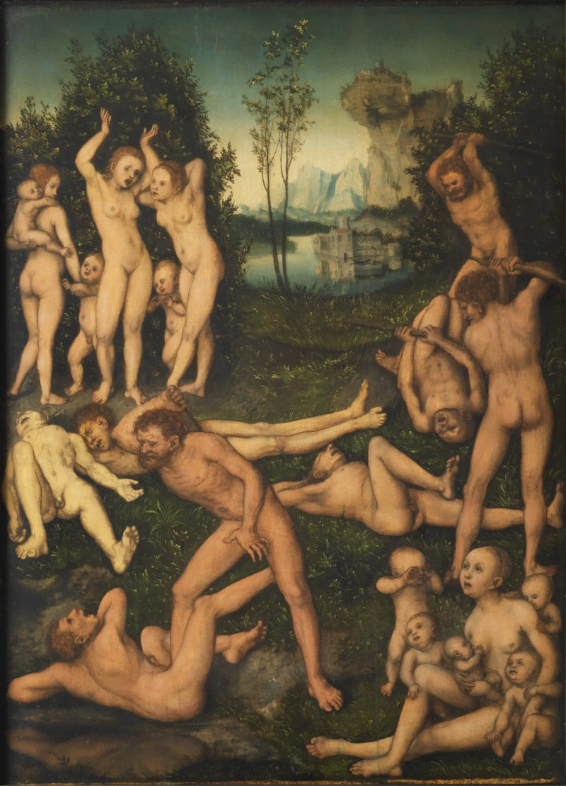 Altın Çağ, eski zamanlarda Kıskançlığın etkileri - Lucas Cranach the Elder