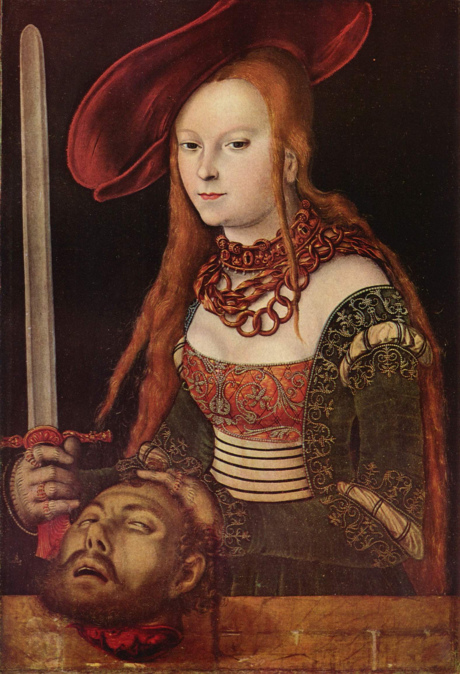 Judith avec la tête d'Holopherne - Lucas Cranach the Elder