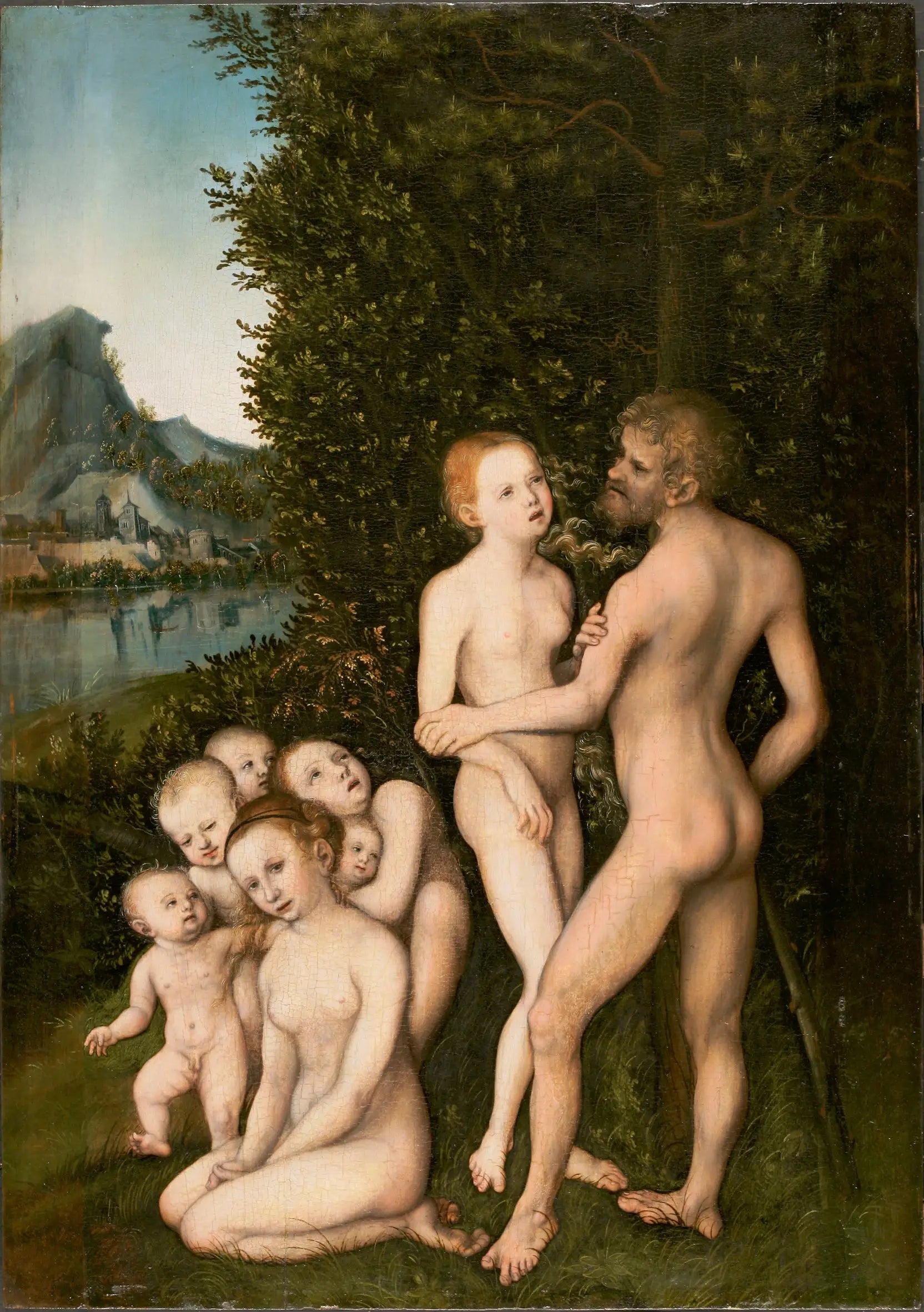 Peuples primitifs - Lucas Cranach the Elder - Alpha Reproduction