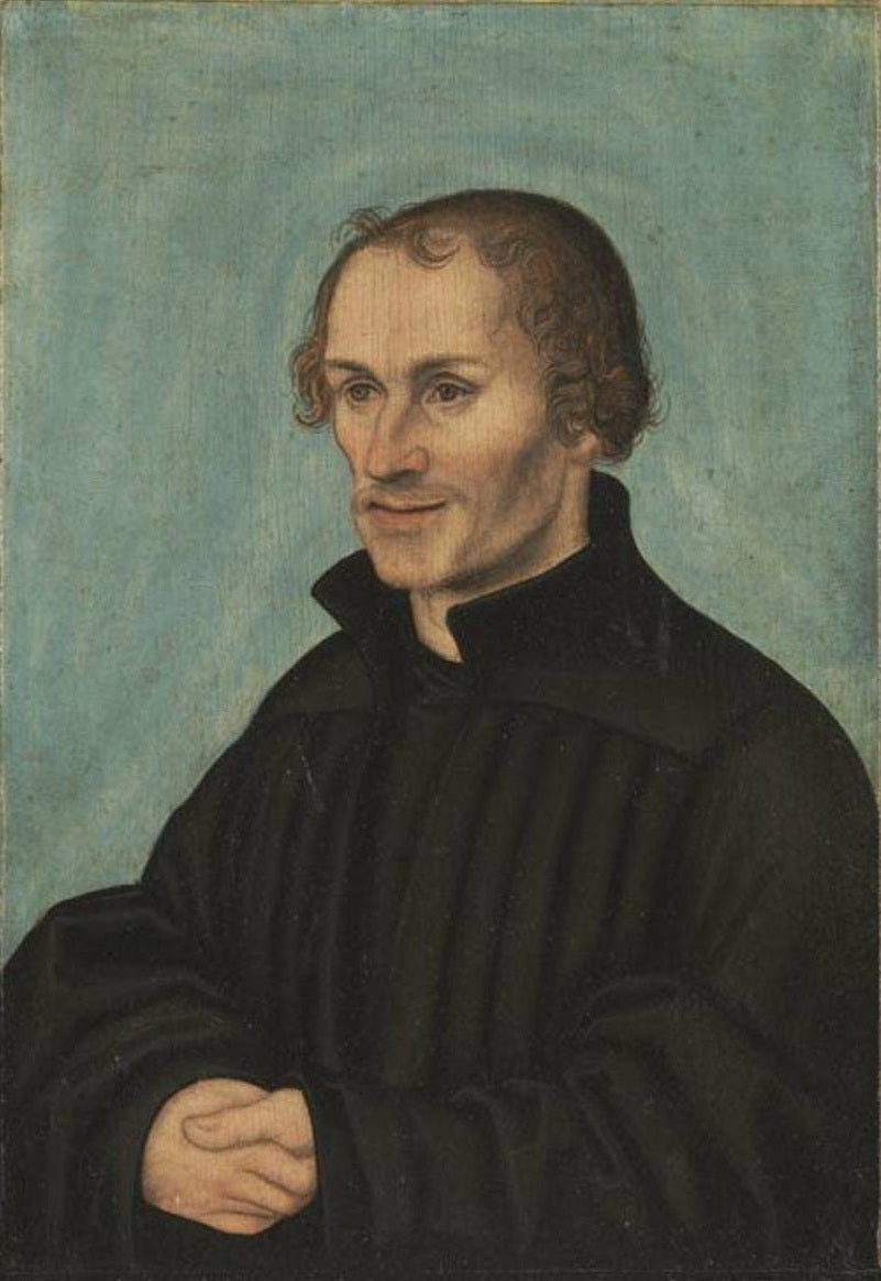 Portrait de Philipp Mélanchthon - Lucas Cranach the Elder
