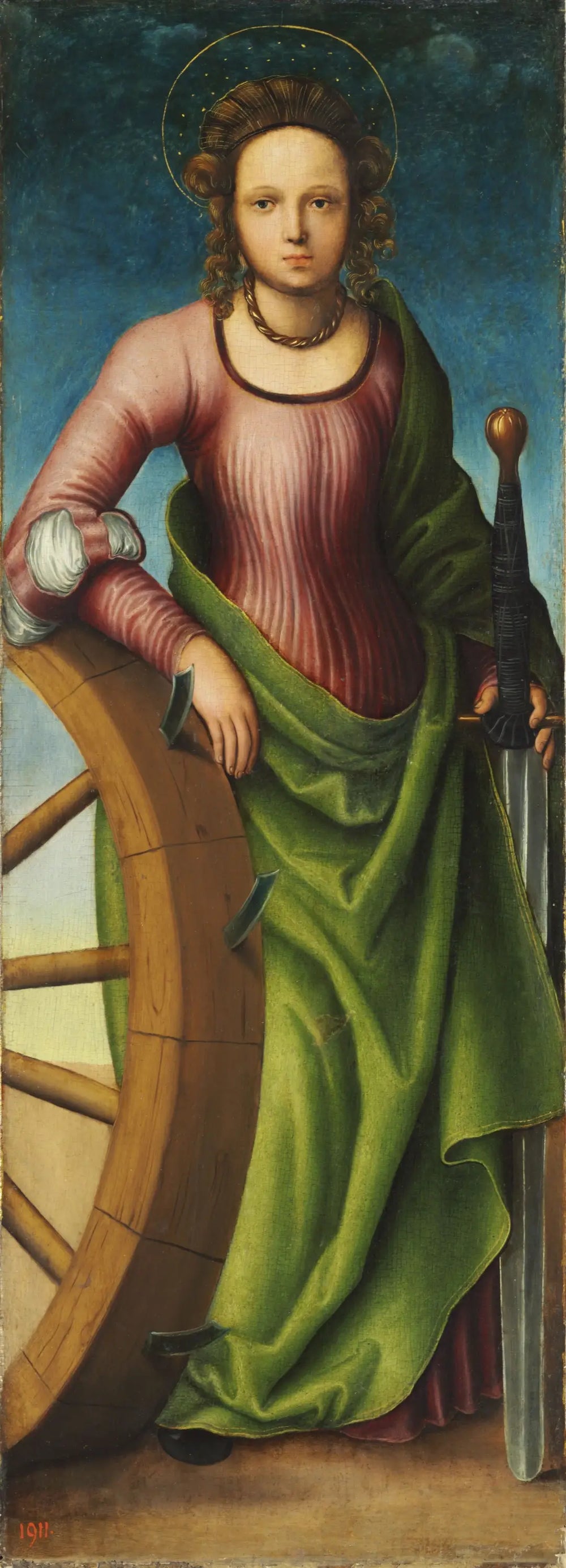 Catherine d’Alexandrie - Lucas Cranach the Elder - Alpha Reproduction
