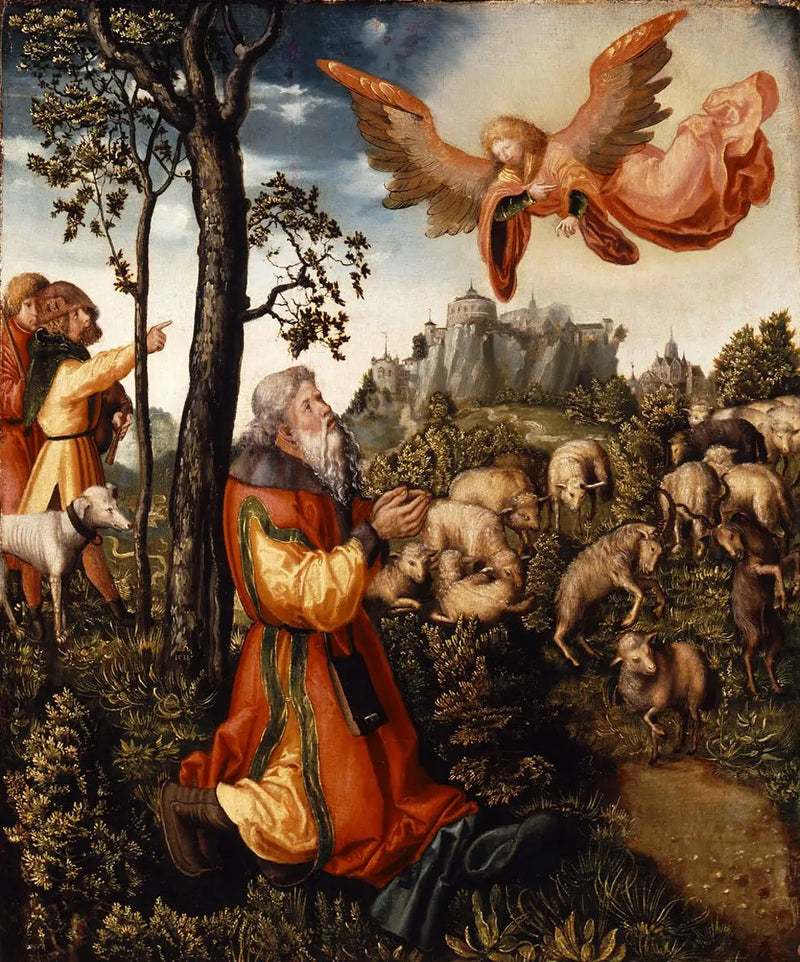 Meryem'in Müjdesi Joachim'a - Lucas Cranach the Elder