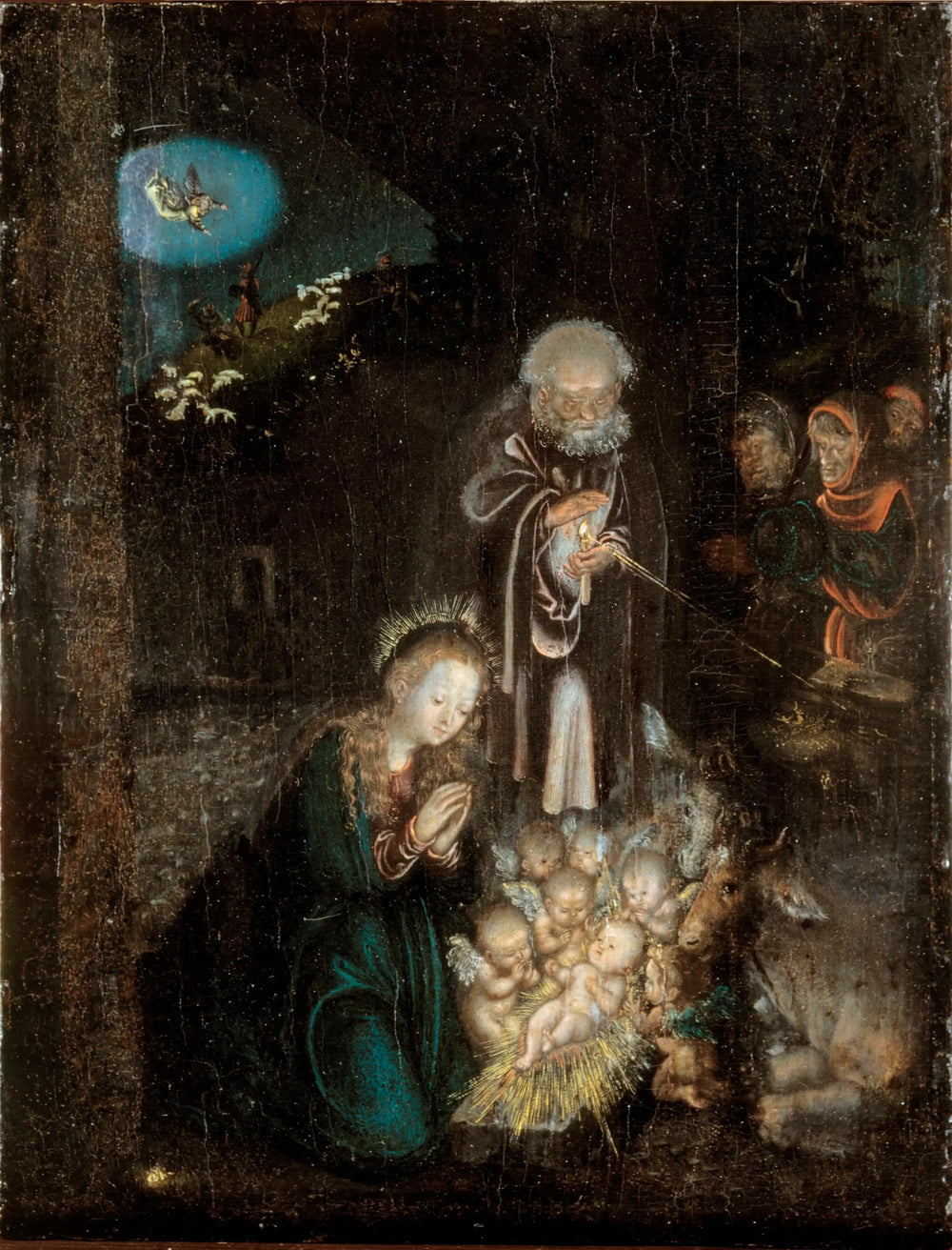 Nativité - Lucas Cranach the Elder - Alpha Reproduction