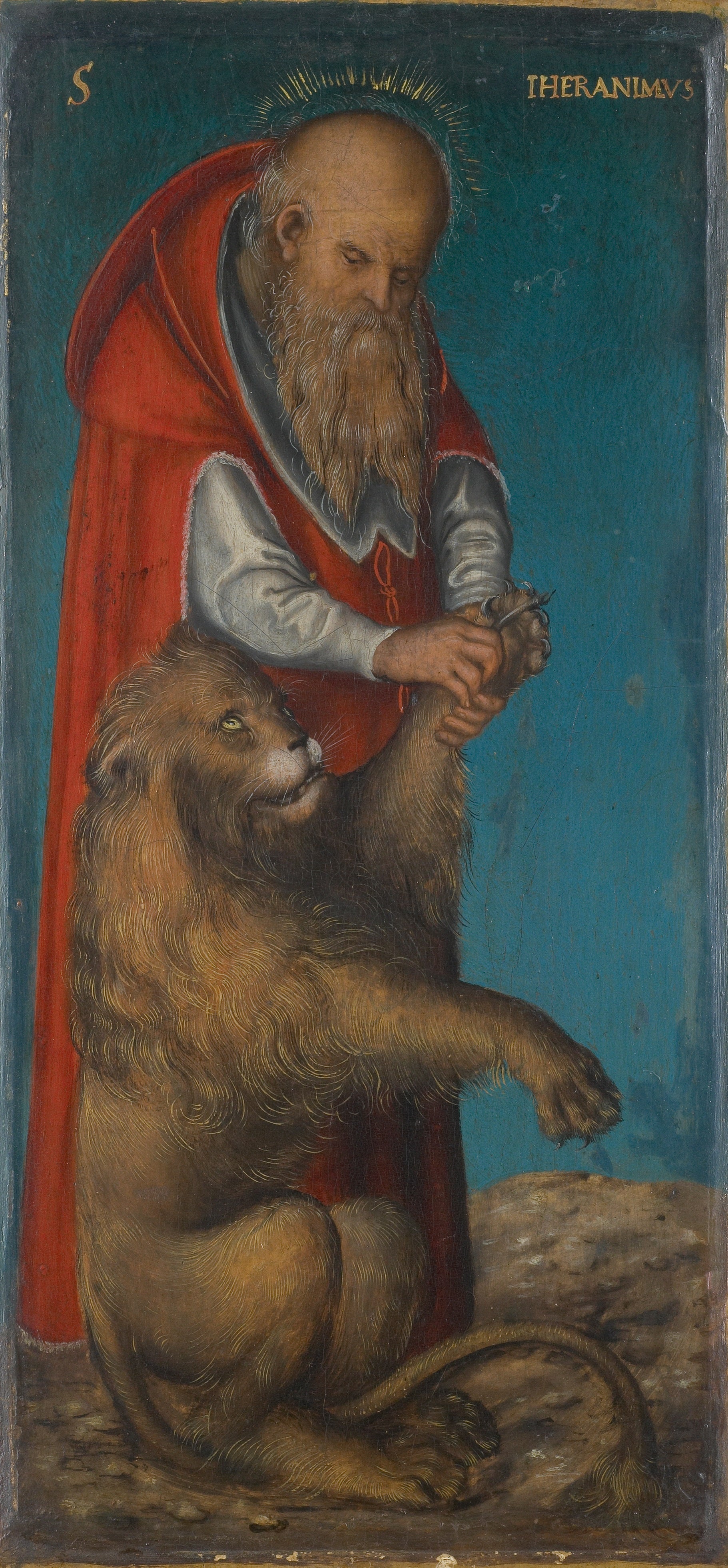 Saint Jérôme - Lucas Cranach the Elder