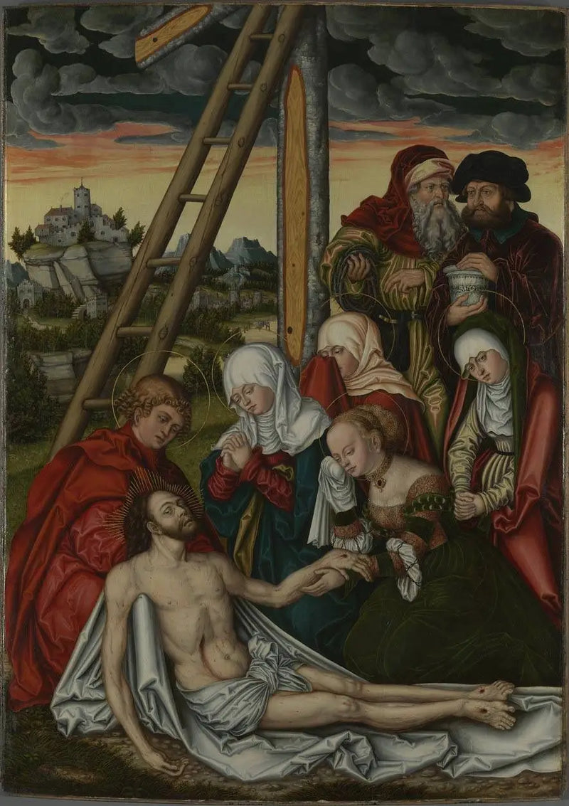 Pierre ve Paul Sunaklığı: İsa'nın Yasını Tutma - Lucas Cranach the Elder