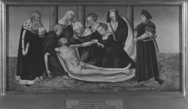 La Lamentation du Christ - Lucas Cranach the Elder