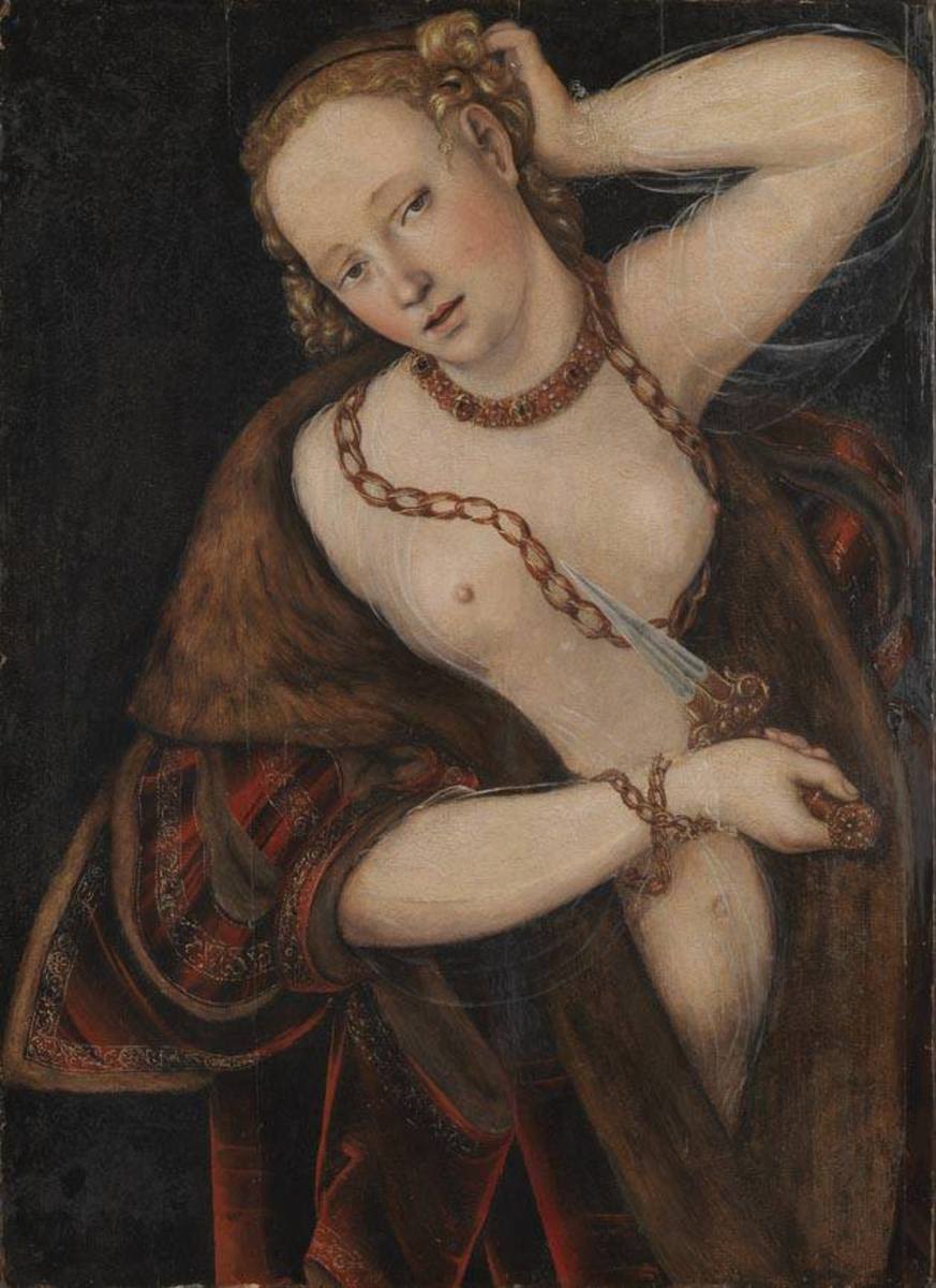 Lucrèce - Lucas Cranach the Elder