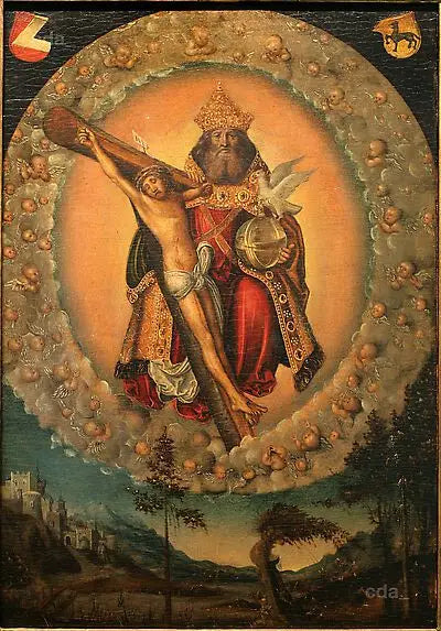 Kutsal Üçleme - Lucas Cranach the Elder