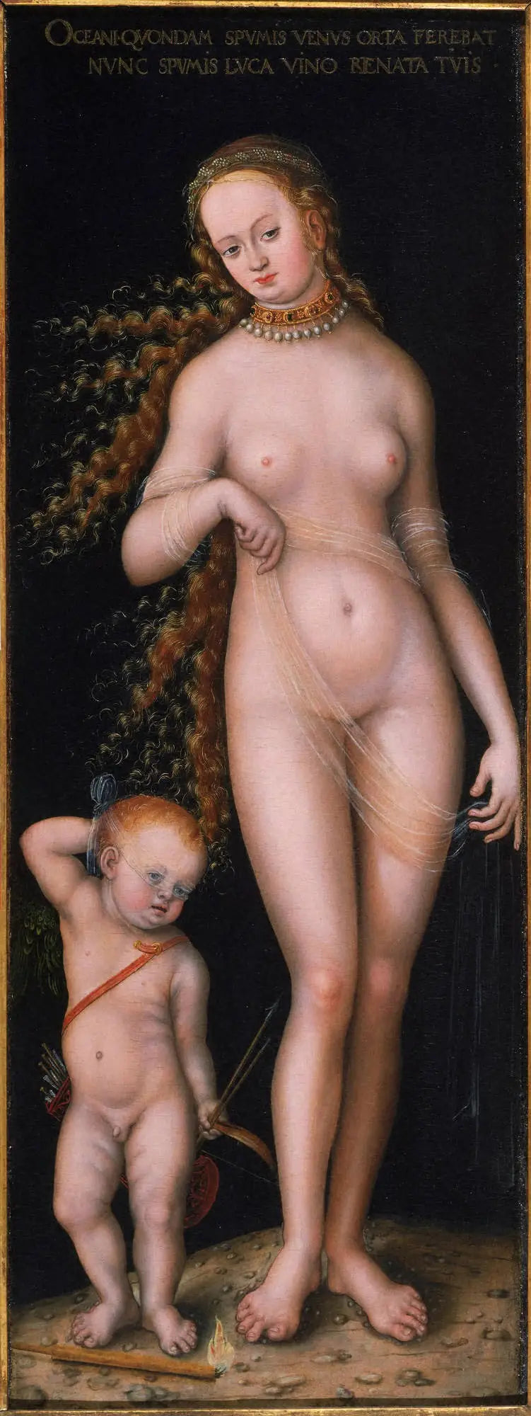 Venüs ve Aşk - Lucas Cranach the Elder