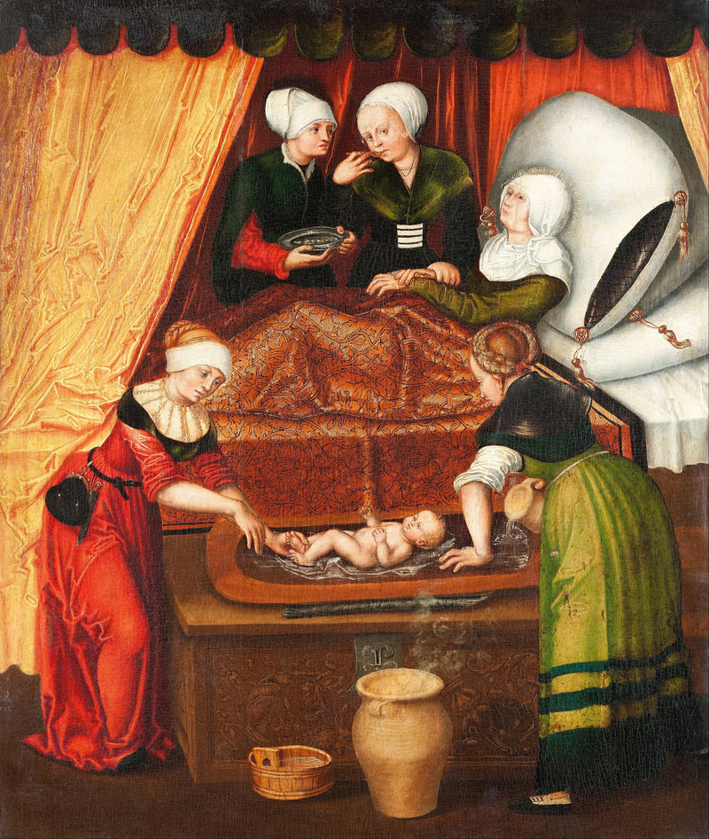 Jean-Baptiste'in Doğuşu - Lucas Cranach the Elder