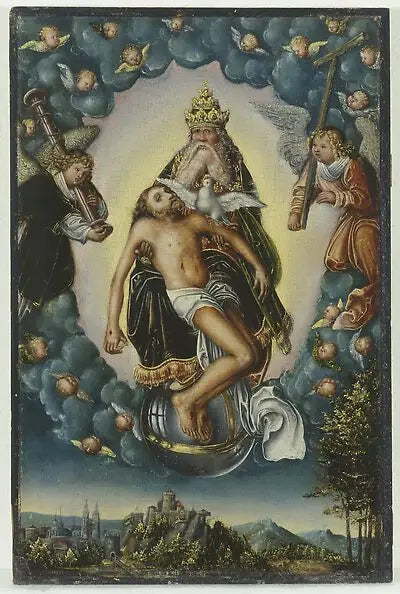Kutsal Üçleme - Lucas Cranach the Elder