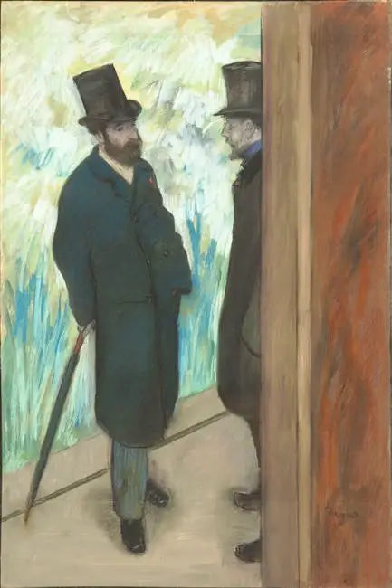 Ludovic Halévy ve Albert Boulanger-Cavé'nin Opera'nın Kulislerinde - Edgar Degas