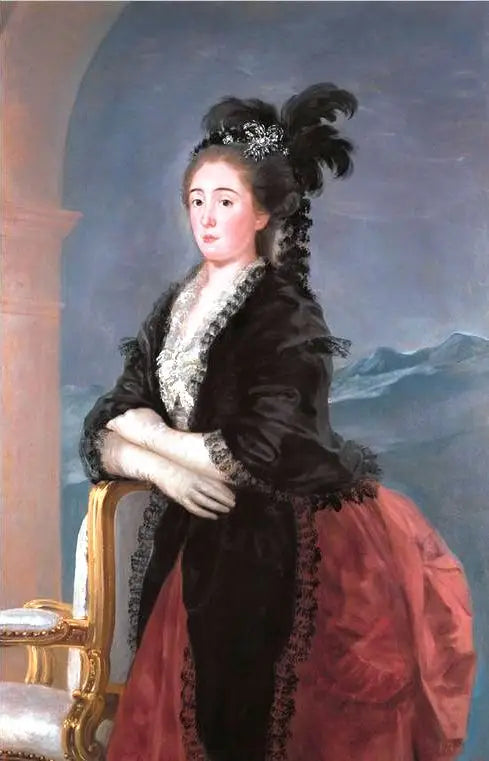Vallabriga'lı Doña María Teresa - Francisco de Goya