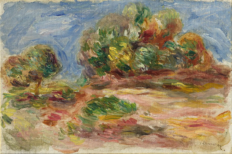 Cagnes Manzarası - Pierre-Auguste Renoir