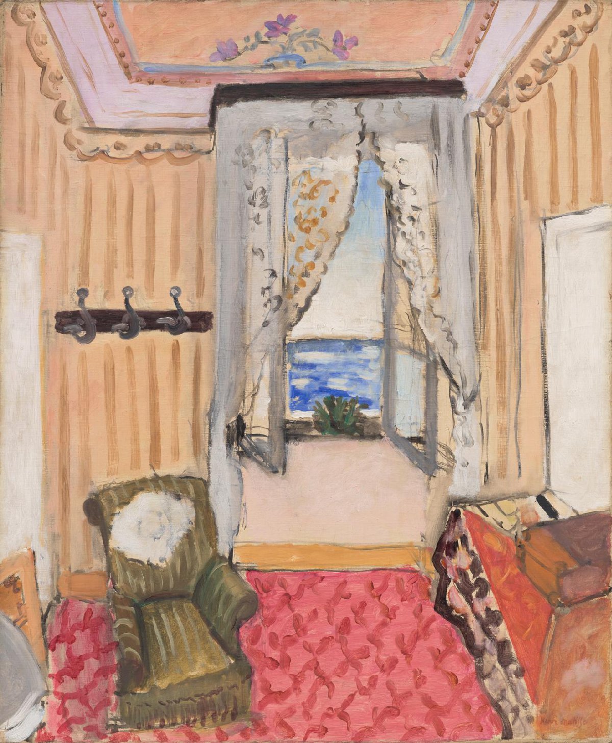 Reproduction du tableau « Ma chambre au Beau-Rivage - Henri Matisse » par Alpha Reproduction en peinture à l’huile
