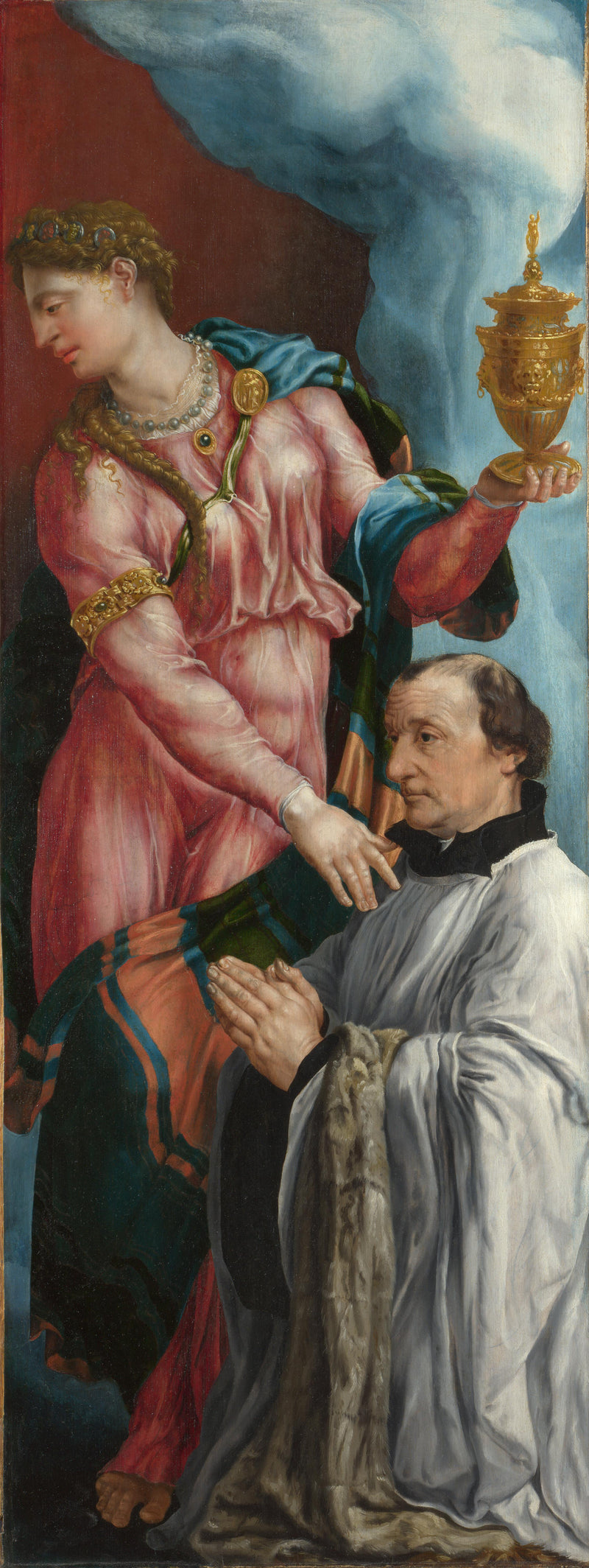 Le Donateur et Sainte Marie-Madeleine - Maarten van Heemskerck