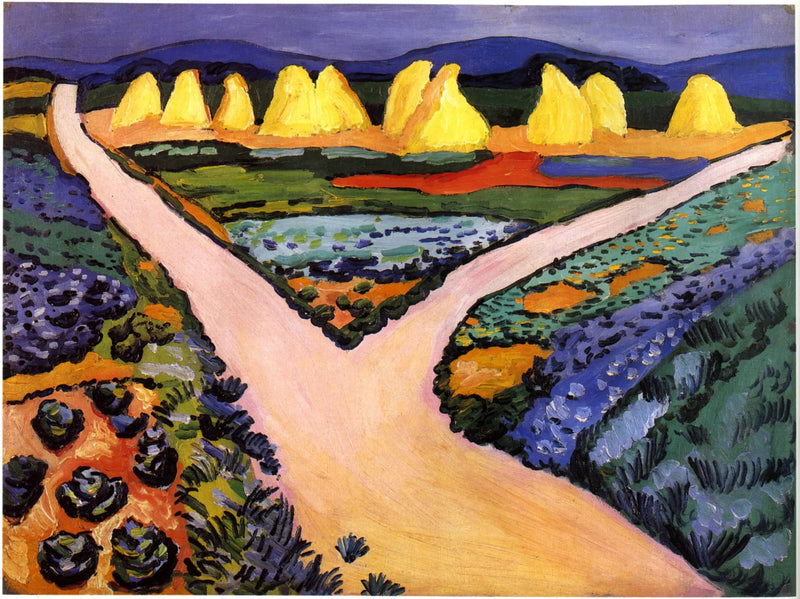Sebze Bahçeleri - August Macke