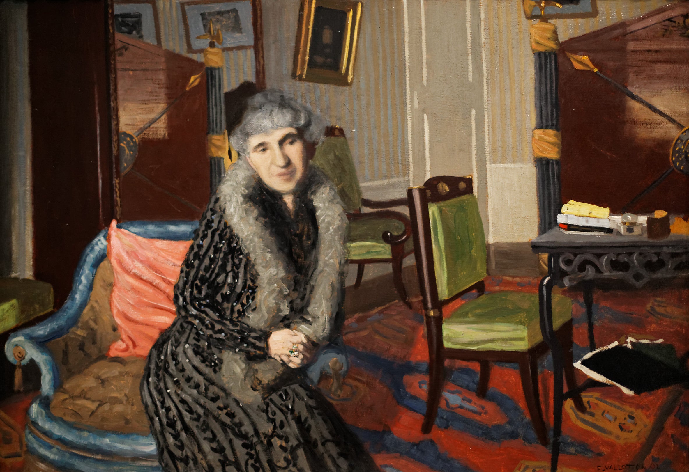 Madame Alexandre Bernheim - Félix Vallotton