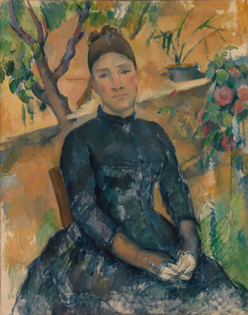 Serada Madame Cézanne - Paul Cézanne