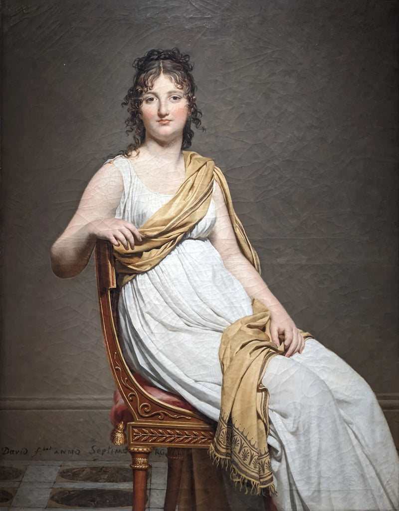 Madame de Verninac Portresi - Jacques-Louis David