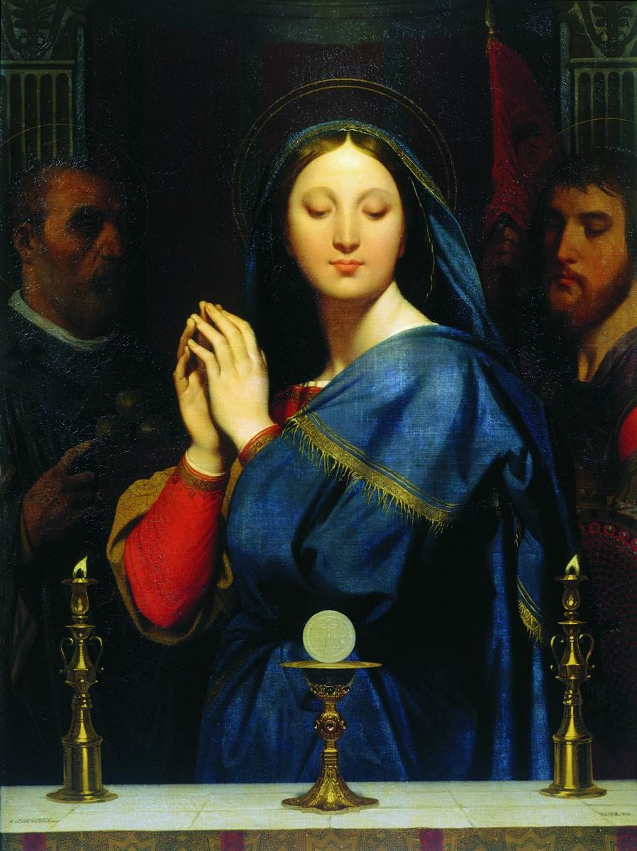 Hosteyi Tapan Meryem - Jean-Auguste-Dominique Ingres