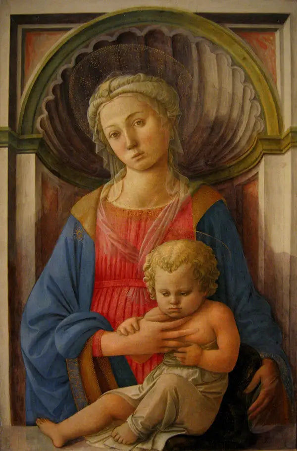 İsa Çocuk ve Meryem Ana - Fra Filippo Lippi