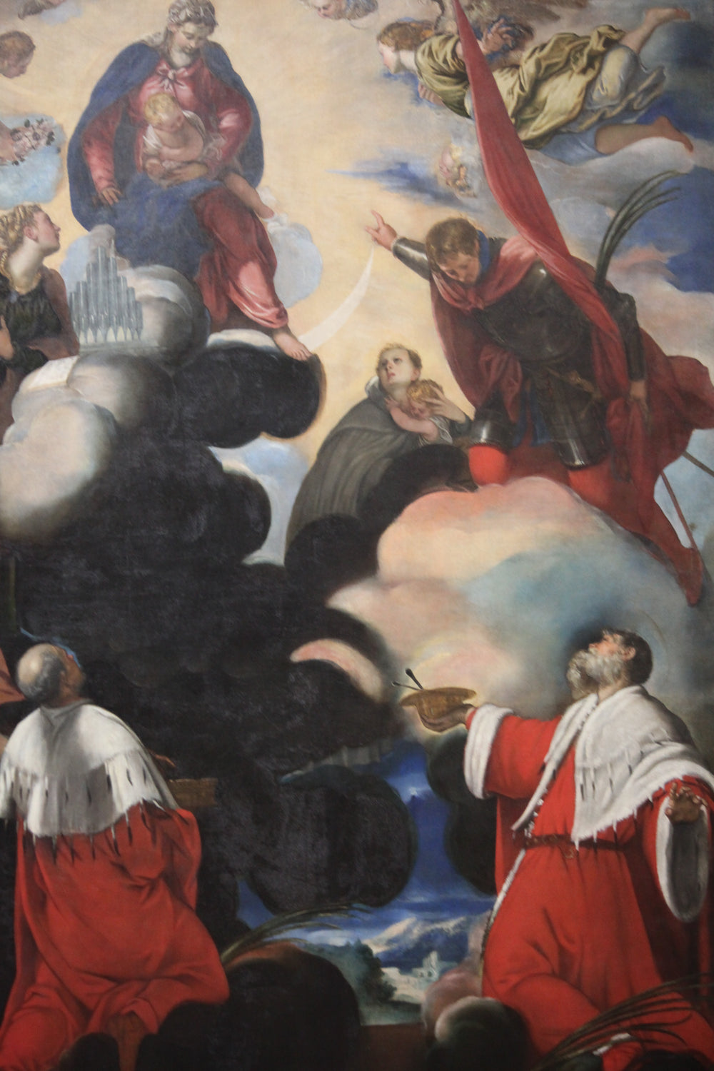 La Vierge à l’Enfant avec les saints Cécile Marina Théodore Côme et Damien - Jacopo Tintoretto - Alpha Reproduction