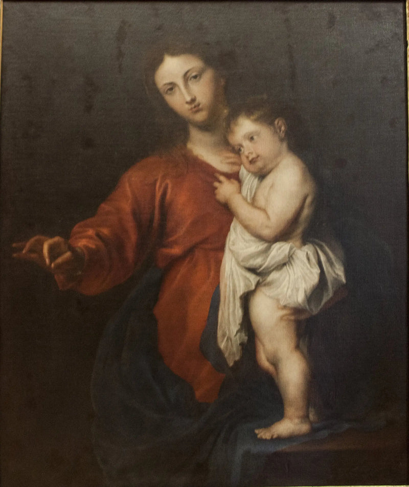 Madone du Rosaire - Antoine van Dyck