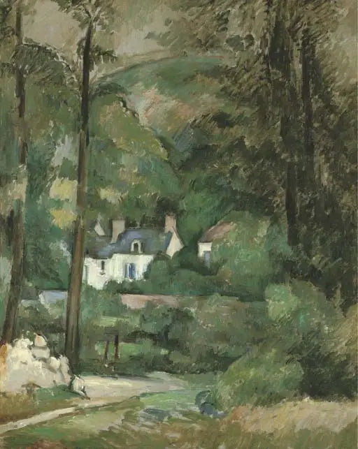 Pontoise'de Lahana Evleri - Paul Cézanne