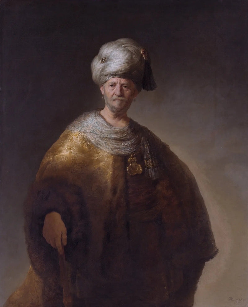 Doğulu Bir Soylunun Portresi - Rembrandt