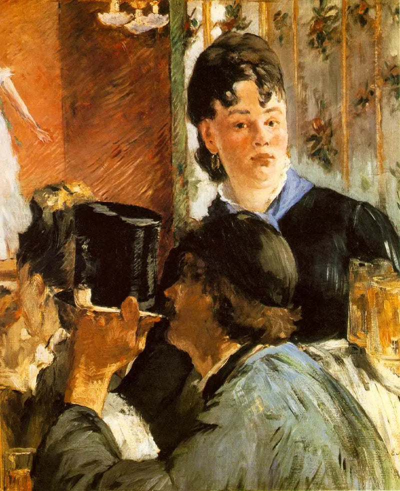 Bira Servisi Yapan - Édouard Manet