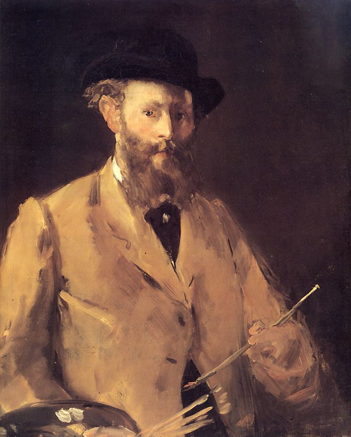 Paletli Otoportre - Édouard Manet