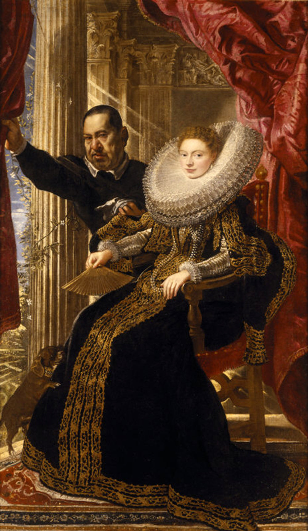 Markiçe Maria Grimaldi ve Cücesi - Peter Paul Rubens