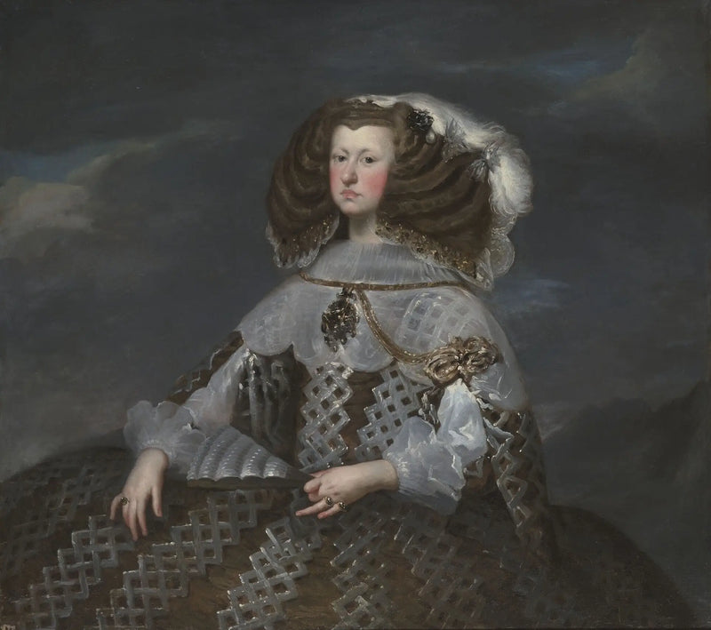 Marie-Anne d'Autriche, İspanya Kraliçesi (1635-1696), Regent - Diego Velázquez
