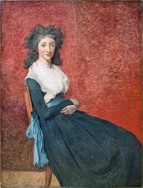 Madame Charles-Louis Trudaine, doğum adı Marie-Louise Micault de Courbeton - Jacques-Louis David