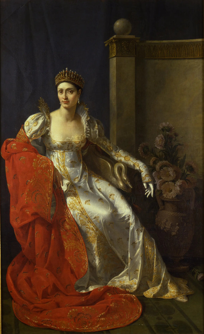 İlisa Bonaparte Portresi, Toskana Büyük Düşesi - Marie-Guillemine Benoist
