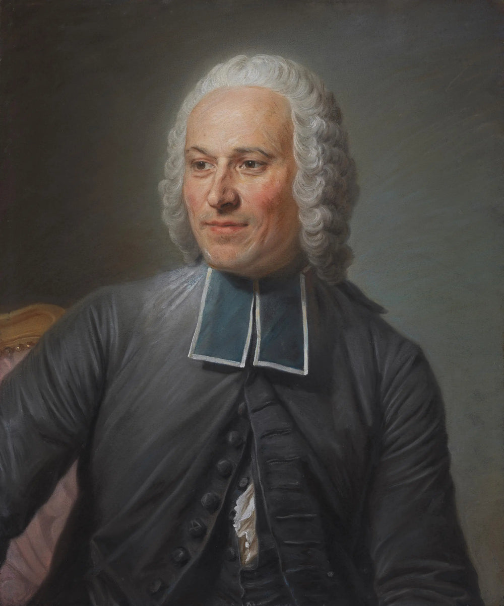 Abbé Nollet - Maurice-Quentin de La Tour - Alpha Reproduction