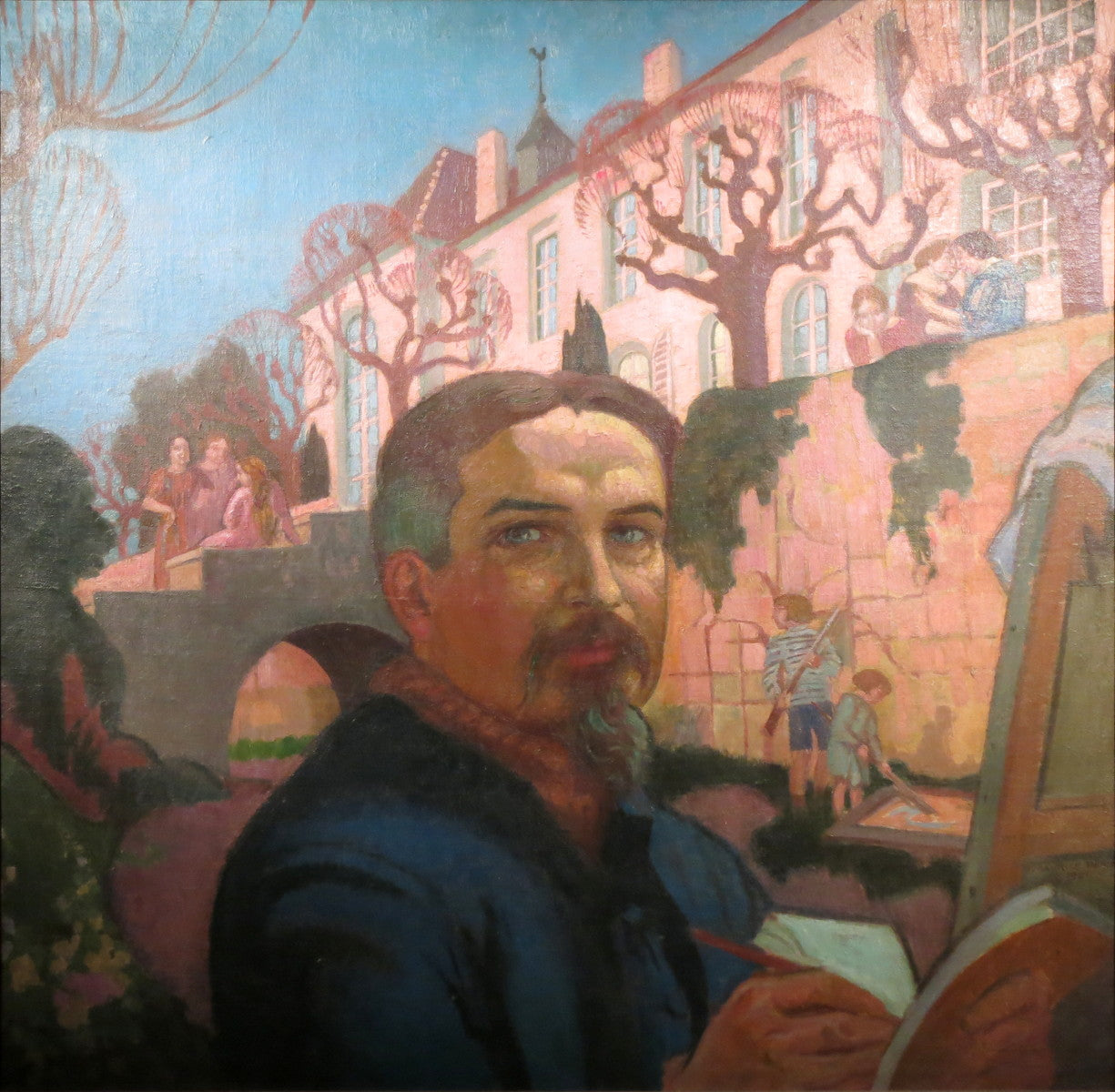 Autoportrait devant le Prieuré - Maurice Denis