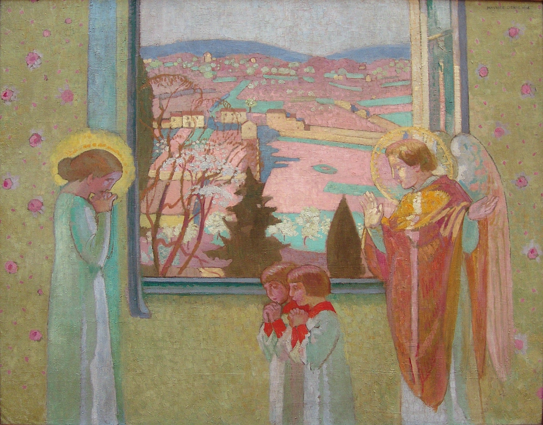 Annonciation à la fenêtre du Prieuré - Maurice Denis