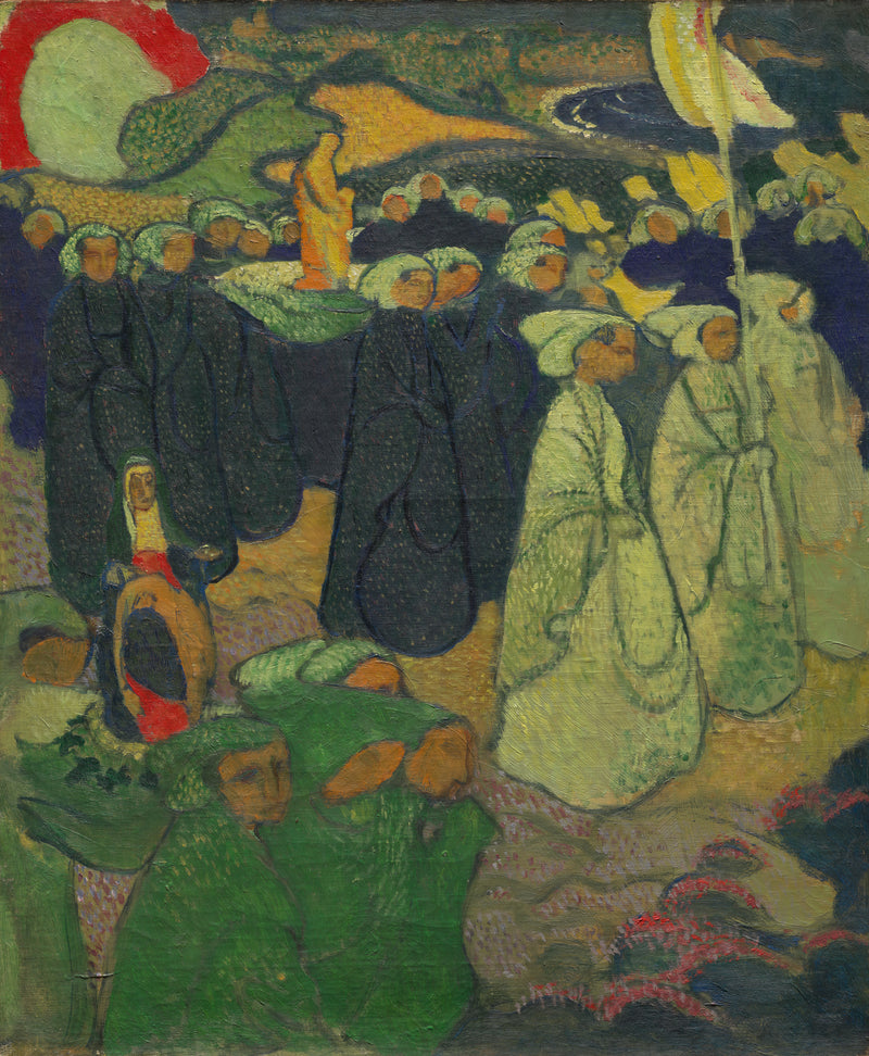 Perros-Guirec'te Tören veya Affetme - Maurice Denis