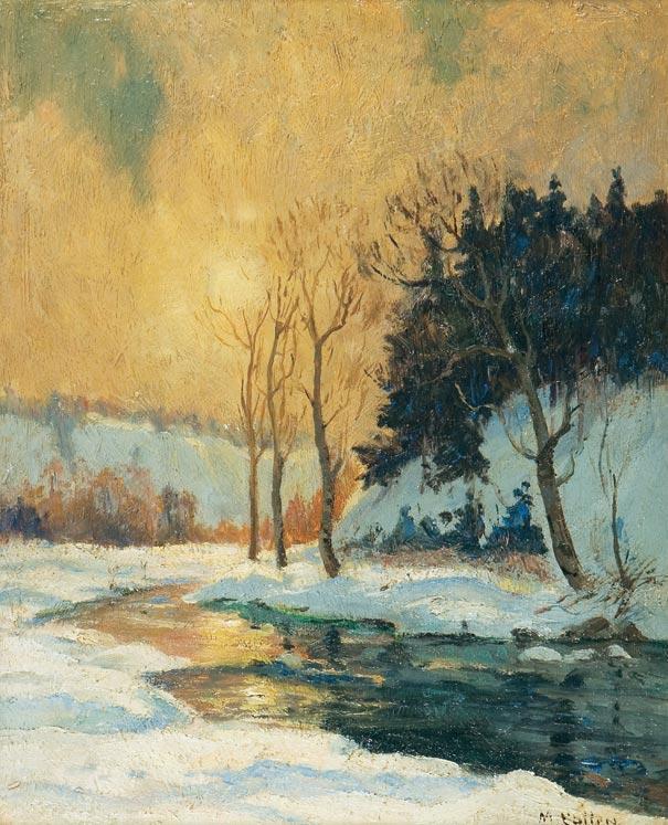 Dégel printanier, rivière Nord - Maurice Galbraith Cullen