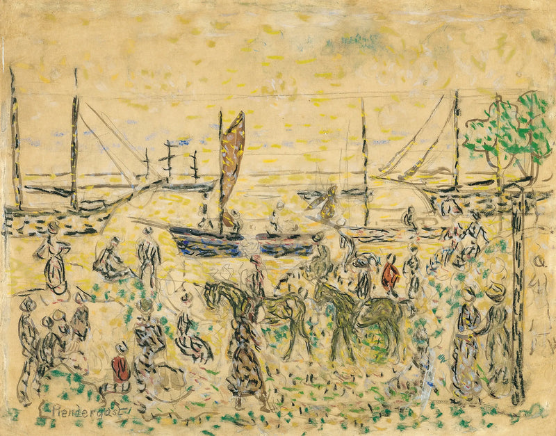 Kıyı - Maurice Prendergast