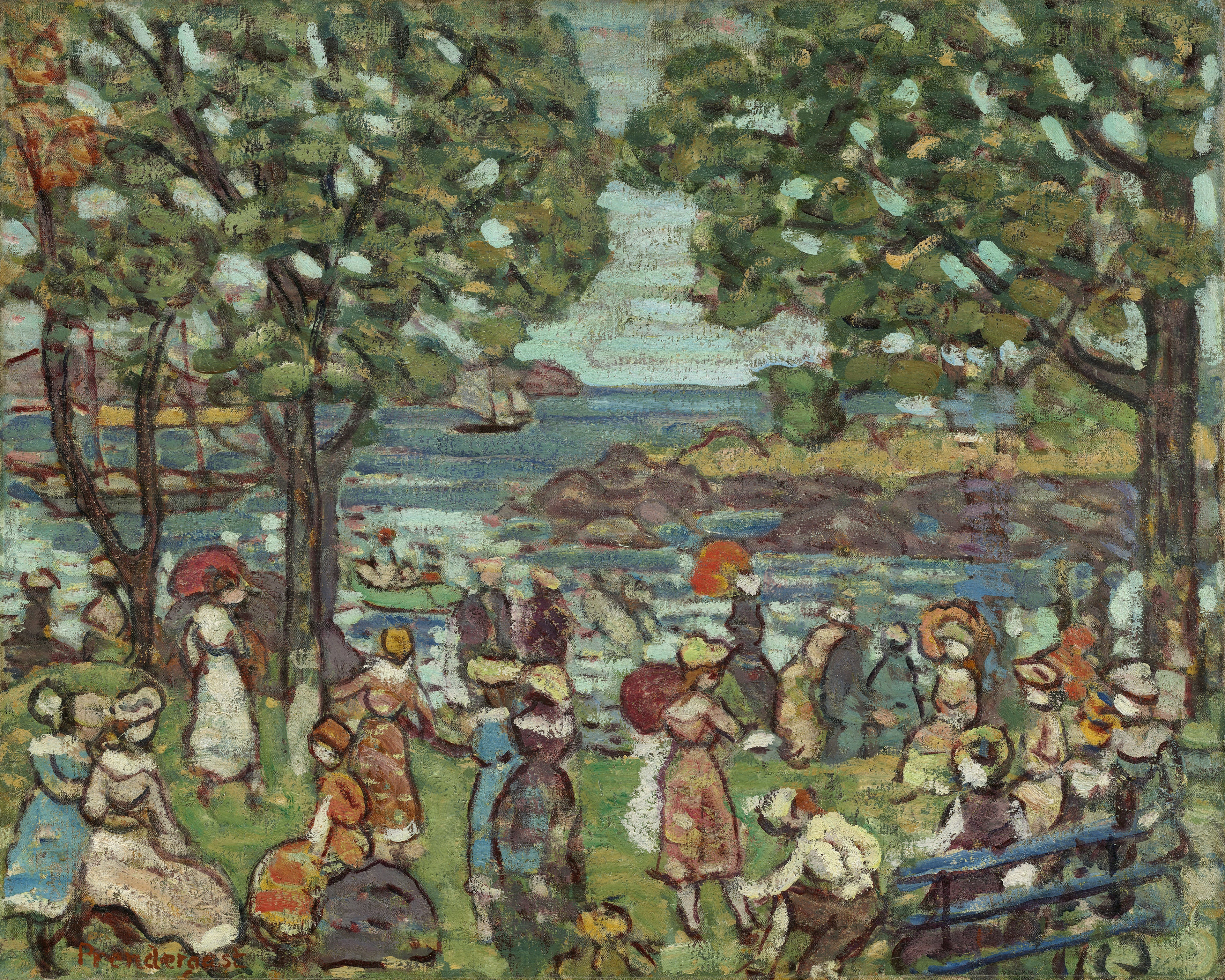 Salem Cove - Maurice Prendergast