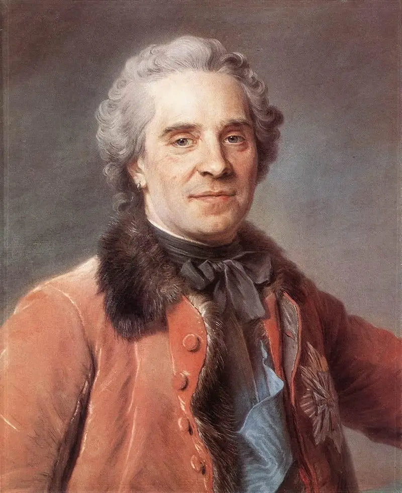 Maurice, Saxe Kontu, Fransa Mareşali - Maurice-Quentin de La Tour
