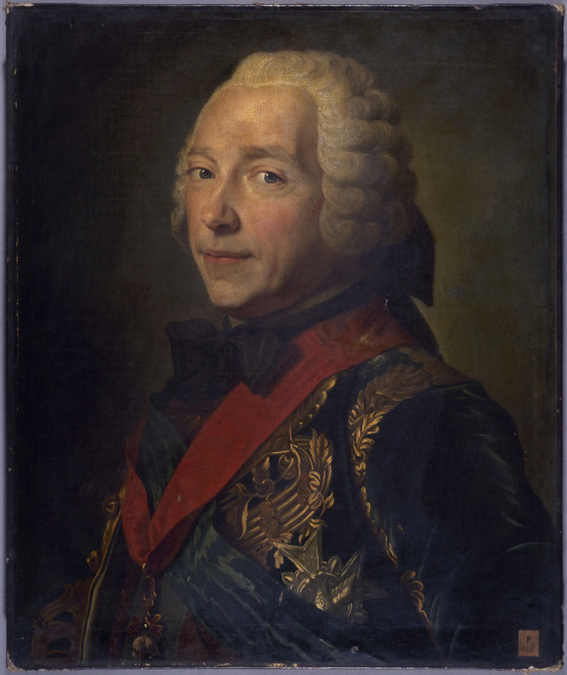 Charles-Louis-Auguste Fouquet, Belle-Isle Dükü (1684-1761), Fransa Mareşali - Maurice-Quentin de La Tour