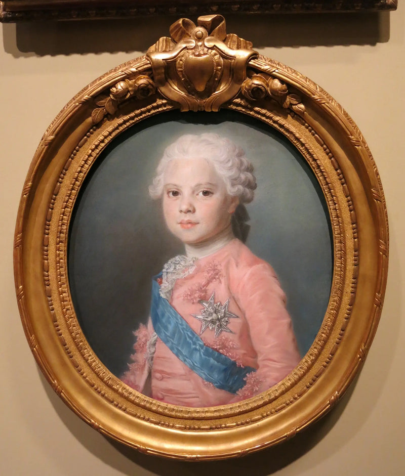 Louis Stanislas Xavier de France, Provence Kontu - Maurice-Quentin de La Tour